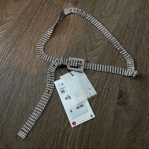 Zara - rhinestone belt